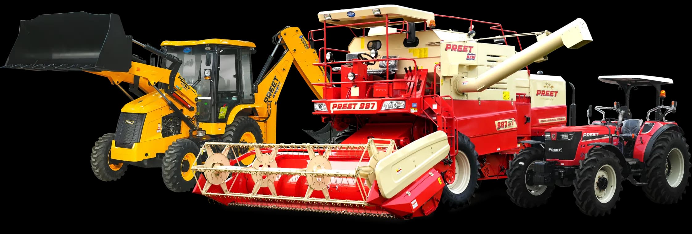 Preet Combine Harvester