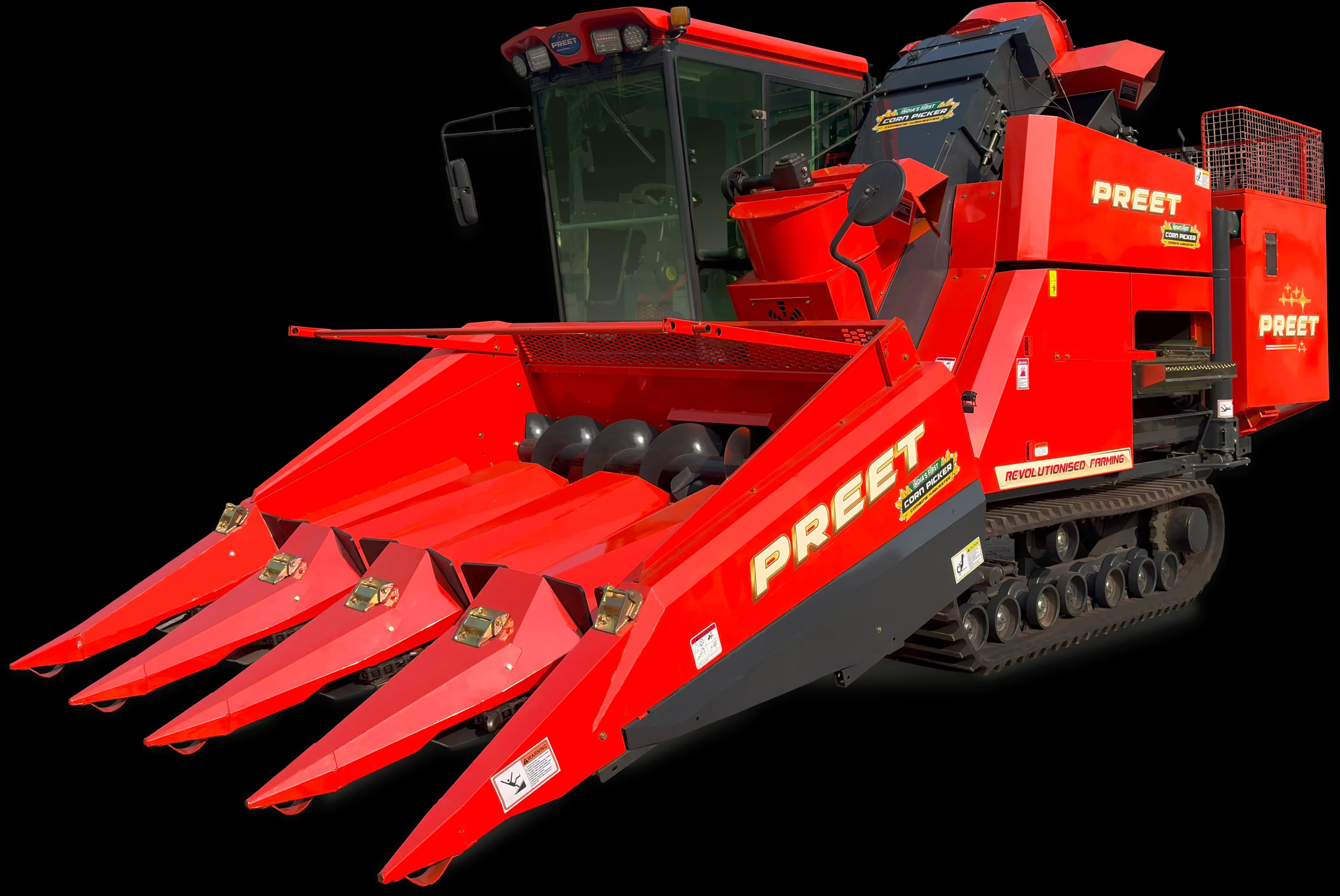 Preet 949 Corn Picker Combine Harvester